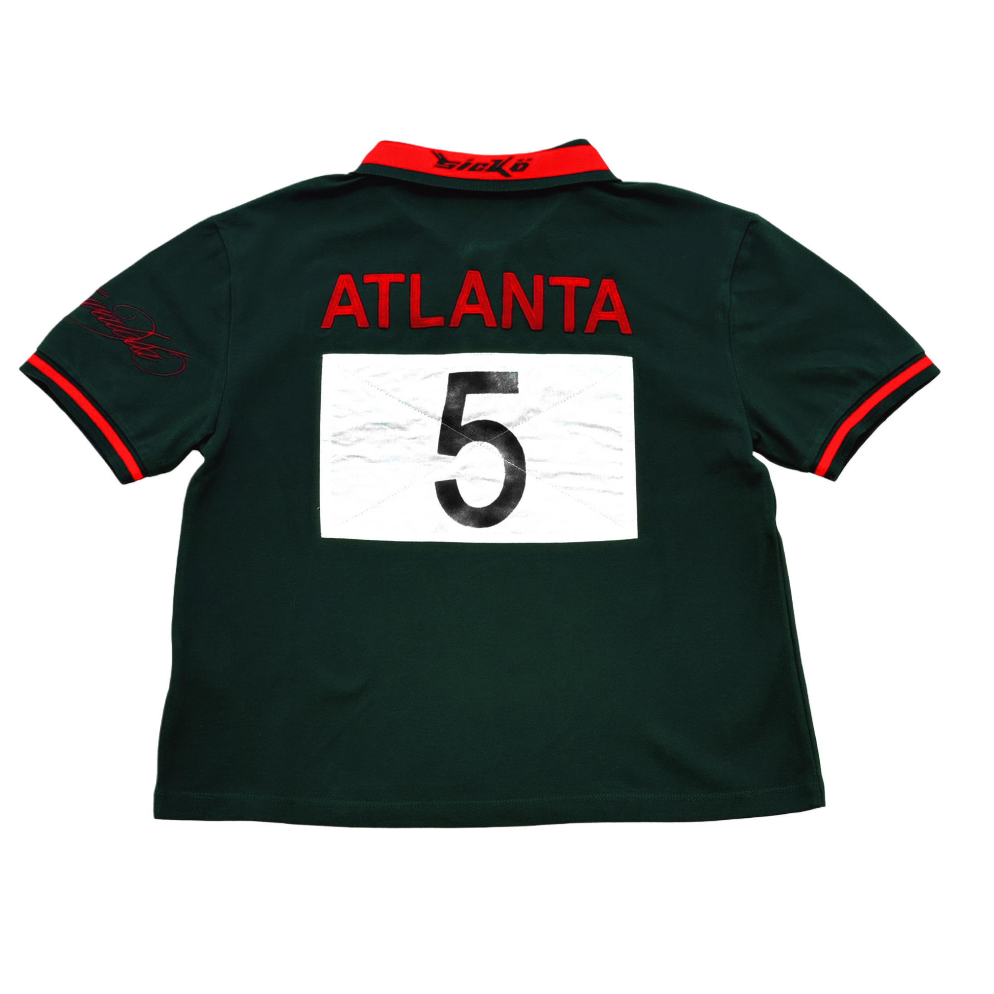 Men's Fein Polo (Green/Red)