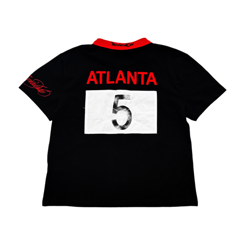 Men's Fein Polo (Black/Red)