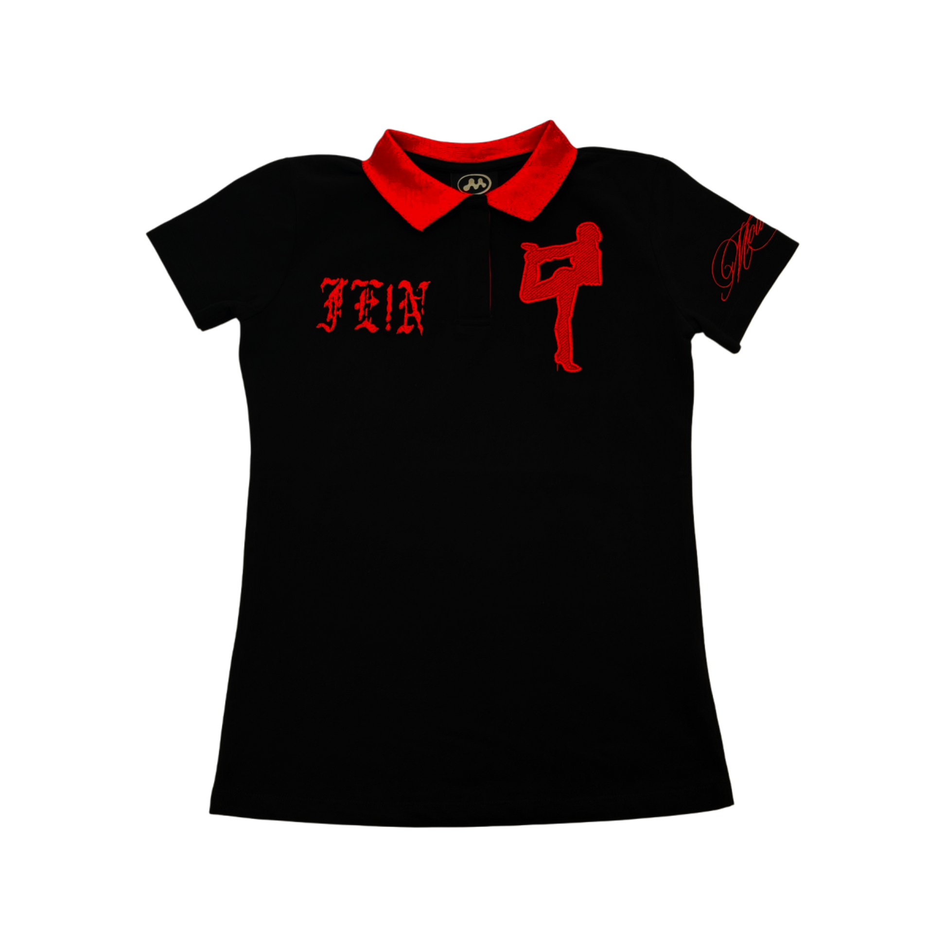 Women's Fein Polo (Black/Red)