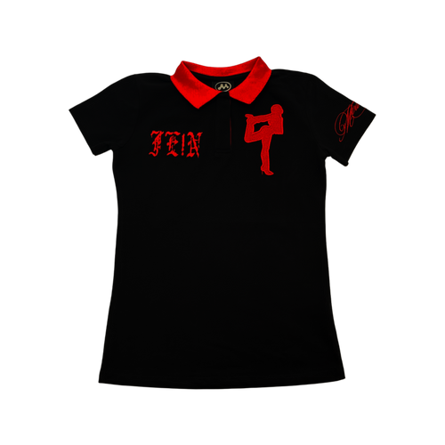 Women's Fein Polo (Black/Red)